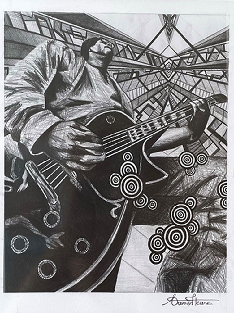 Retro Rocker - Alexis Helene Art